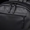 Black simple business casual backpack, suitable for both men and women, lightweight and large-capacity for commuting and travel Application Scenario